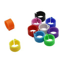 Birds Feet Rings 10 Colors 8mm Inner Diameter Pigeons Quails