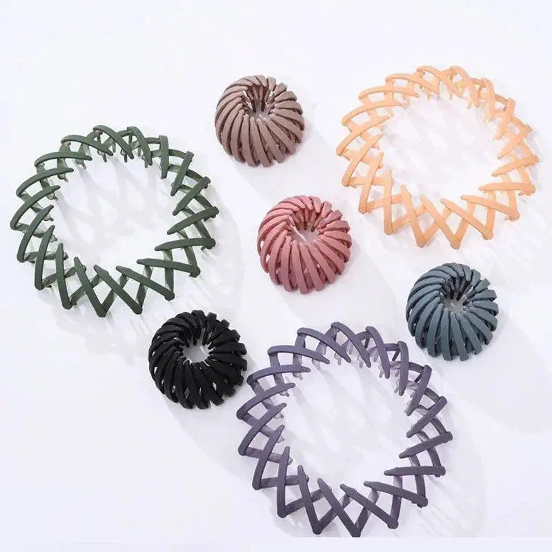 Bird's Nest Hair Clip Set for Effortless Elegant Styles