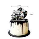 Black And White Video Games Theme Birthday Tableware Set