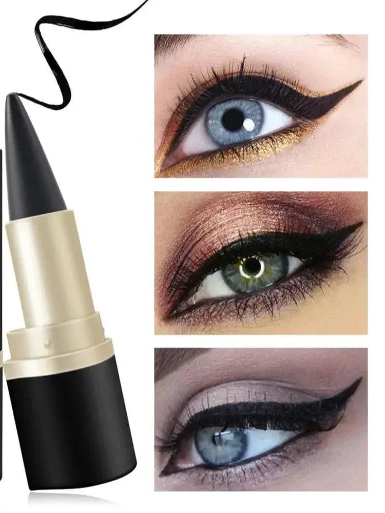 Black Gel Eyeliner Pencil Waterproof for Smoky Eyes