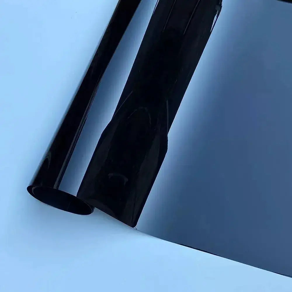 Black Gloss Vinyl Wrap Film For Cars And Motorcycle 50ft