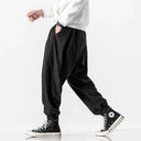 Black Hip Hop Streetwear Jogger Harem Trousers for Men