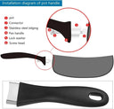 Pot Handle for Home Cooks Non-Slip Grip