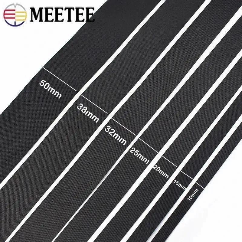 Black Nylon Webbing Tape For Backpack Straps Ribbon
