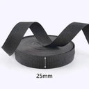 Black Polyester Webbing Band for Versatile DIY Projects