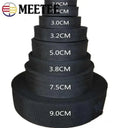 Black Polyester Webbing Band for Versatile DIY Projects