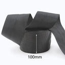 Black Polyester Webbing Band for Versatile DIY Projects