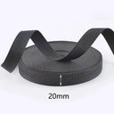 Black Polyester Webbing Band for Versatile DIY Projects