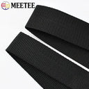 Black Polyester Webbing Band for Versatile DIY Projects