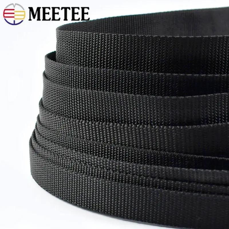 Black Polyester Webbing Band for Versatile DIY Projects