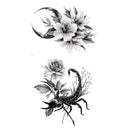 Temporary Rose Tattoo Set for Festivals