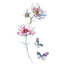 Temporary Rose Tattoo Set for Festivals