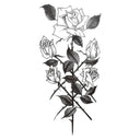 Temporary Rose Tattoo Set for Festivals