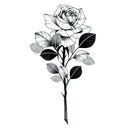 Temporary Rose Tattoo Set for Festivals