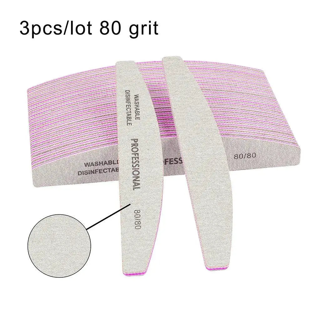 Nail Buffer Set for Natural Nail Care — 10PCS Yue P 80