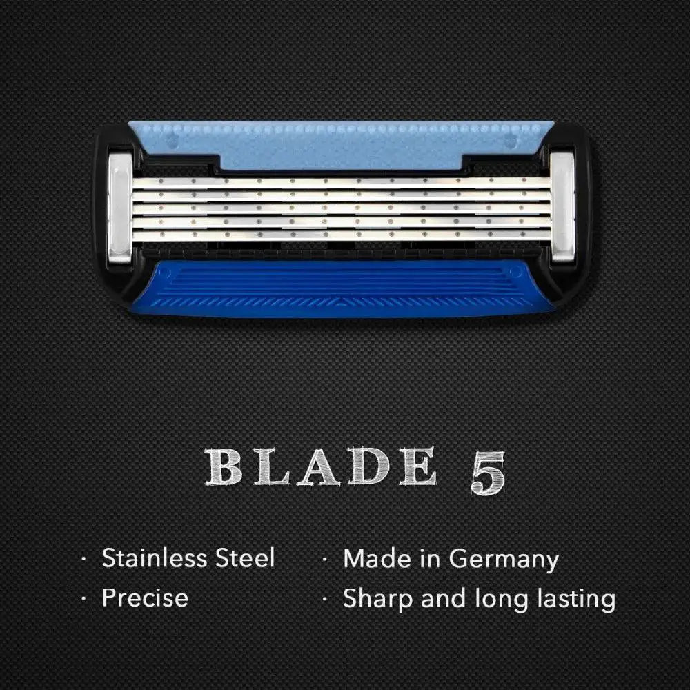 Black Spider Precision Shave Razor With Swivel Ball Tech
