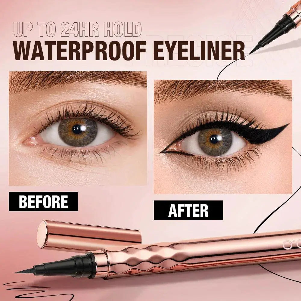 Black Waterproof Liquid Eyeliner For Effortless Makeup