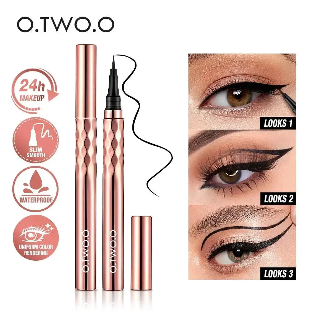 Black Waterproof Liquid Eyeliner For Effortless Makeup