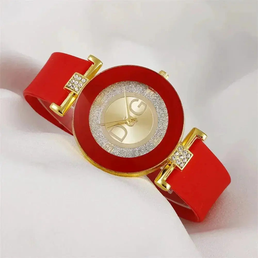 Black White Quartz Watch Elegant Minimalist Wristwatch - OurLum.com