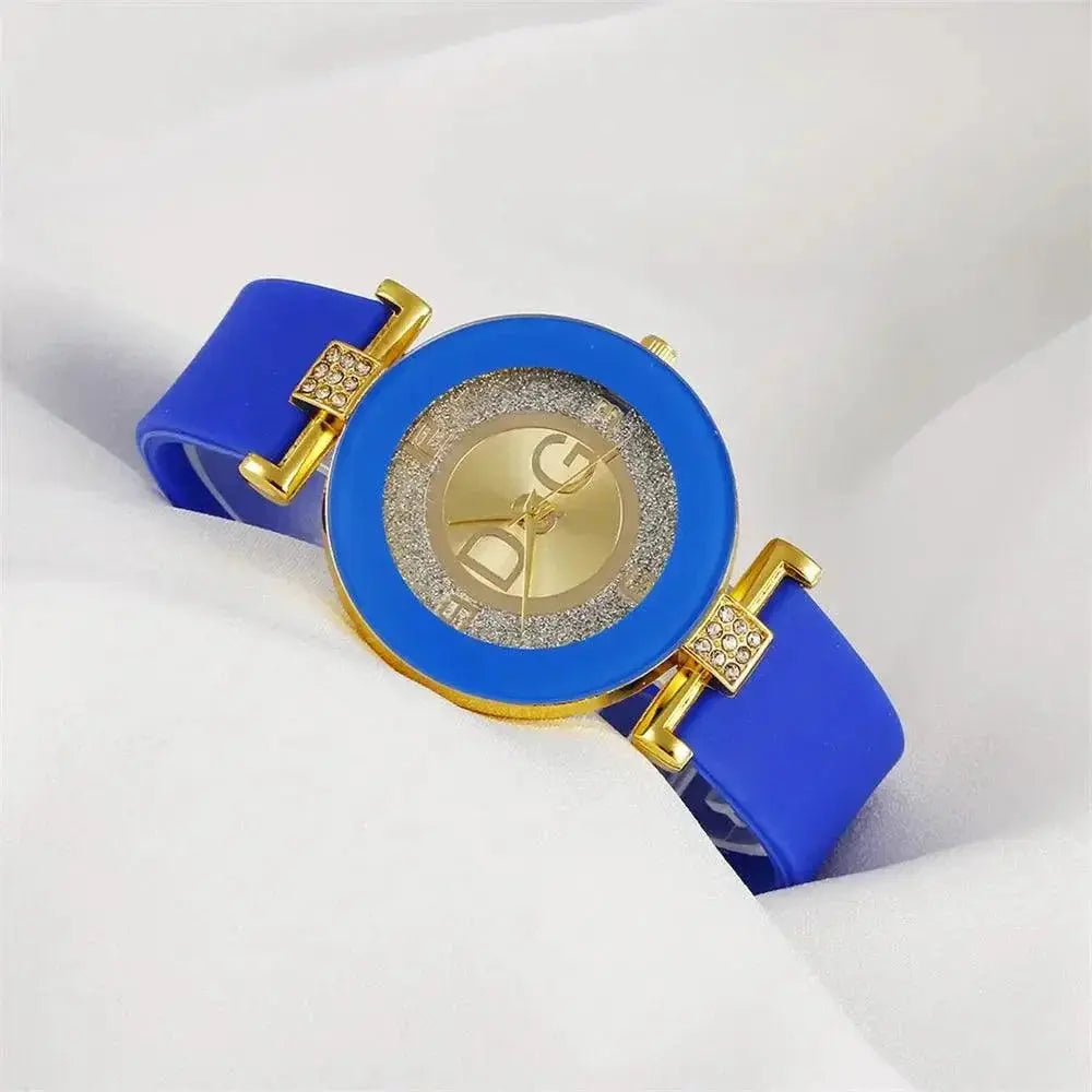 Black White Quartz Watch Elegant Minimalist Wristwatch - OurLum.com