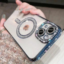 Bling Crystal Clear MagSafe Case for iPhone 15 Pro Max