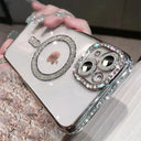 Bling Crystal Clear MagSafe Case for iPhone 15 Pro Max