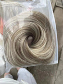 Blonde Straight Hair Bundles Stylish Heat-Resistant Extensions