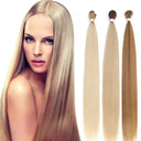 Blonde Straight Hair Bundles Stylish Heat-Resistant Extensions