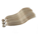 Blonde Straight Hair Bundles Stylish Heat-Resistant Extensions