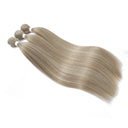 Blonde Straight Hair Bundles Stylish Heat-Resistant Extensions