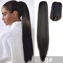 Blonde Synthetic Ponytail: Effortless Wave Hairpiece 22 Inch
