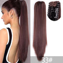 Blonde Synthetic Ponytail: Effortless Wave Hairpiece 22 Inch