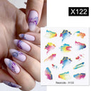 Blooming Butterfly Floral Nail Art Sticker Easy Application