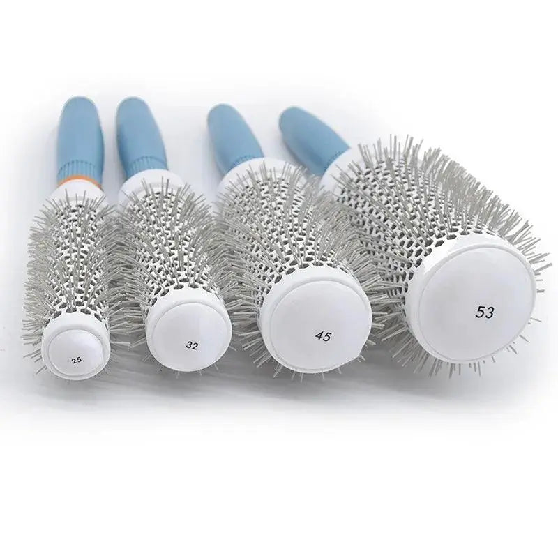 Blue Hair Styling Comb Set Professional Salon Hairbrush