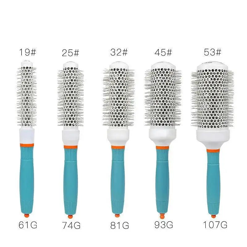 Blue Hair Styling Comb Set Professional Salon Hairbrush