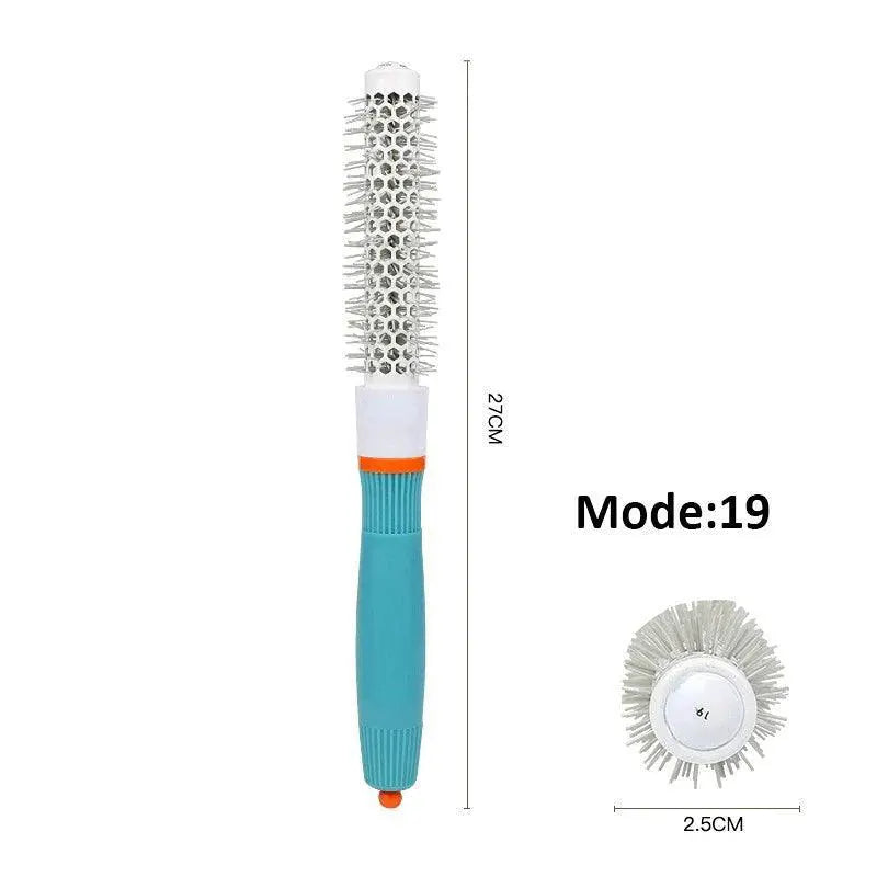 Blue Hair Styling Comb Set Professional Salon Hairbrush