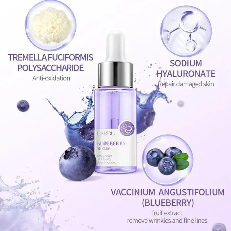 Blueberry Radiance Serum For Youthful Skin Glow 30ml