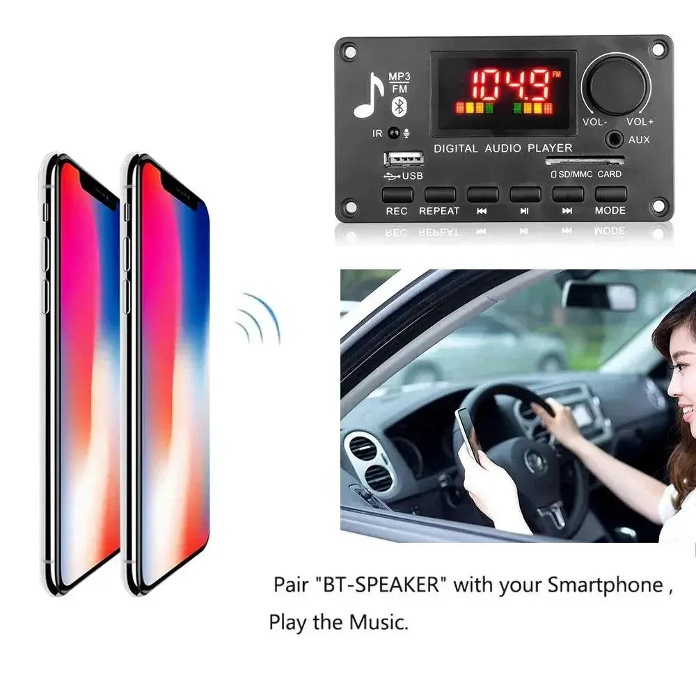 Bluetooth Amplifier Board 2x40W High Quality Sound