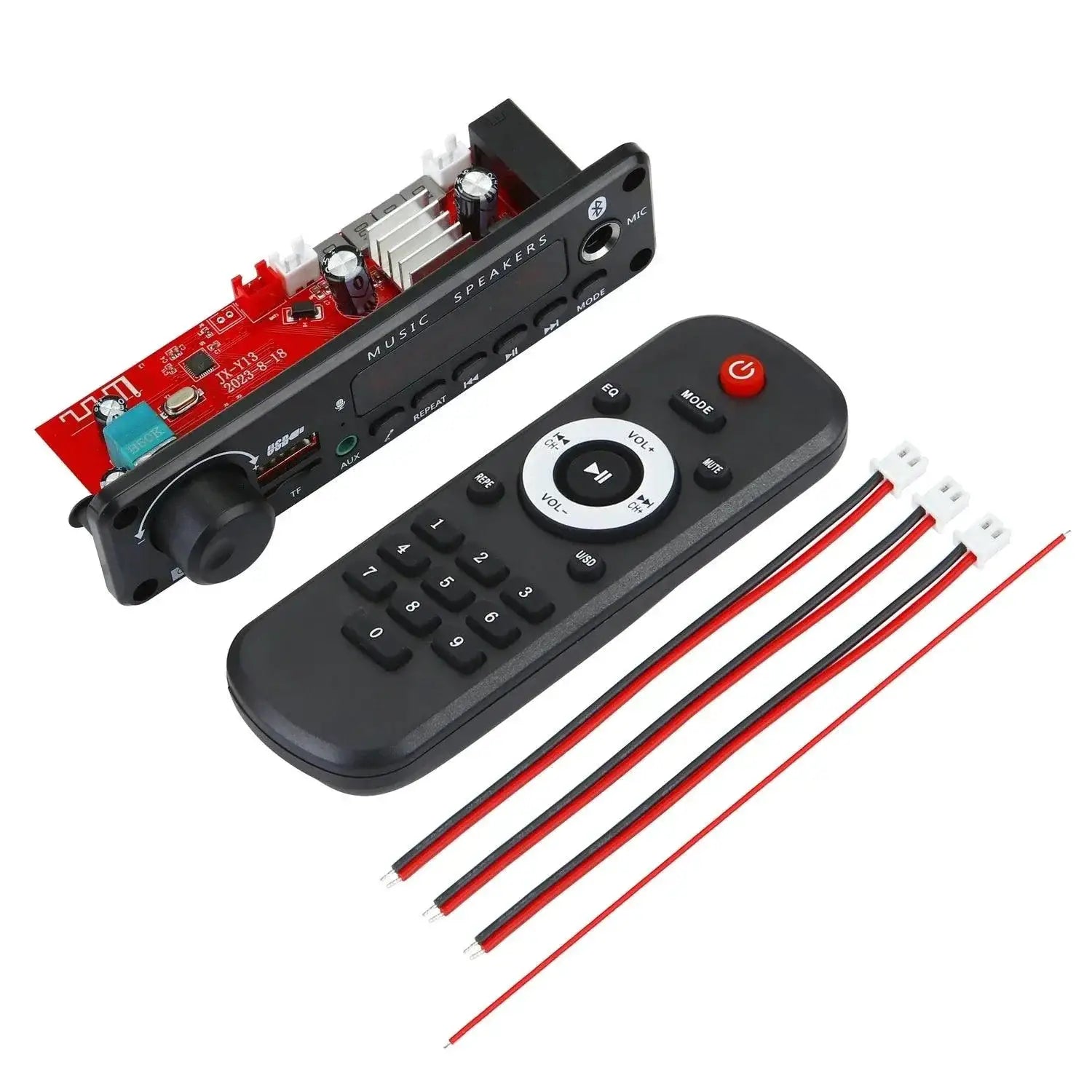 Bluetooth Amplifier Board Karaoke Microphone Car Audio