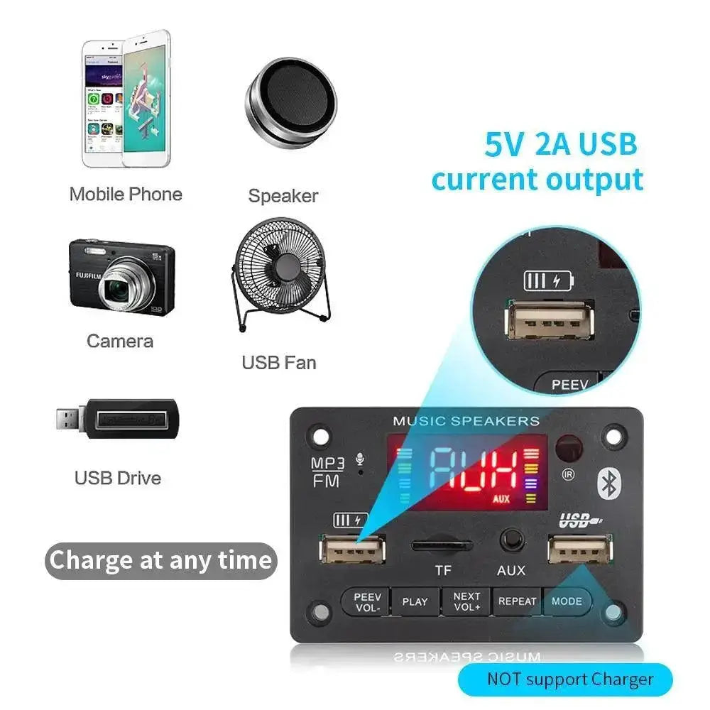 Bluetooth Amplifier MP3 Decoder Board Enhanced Wireless
