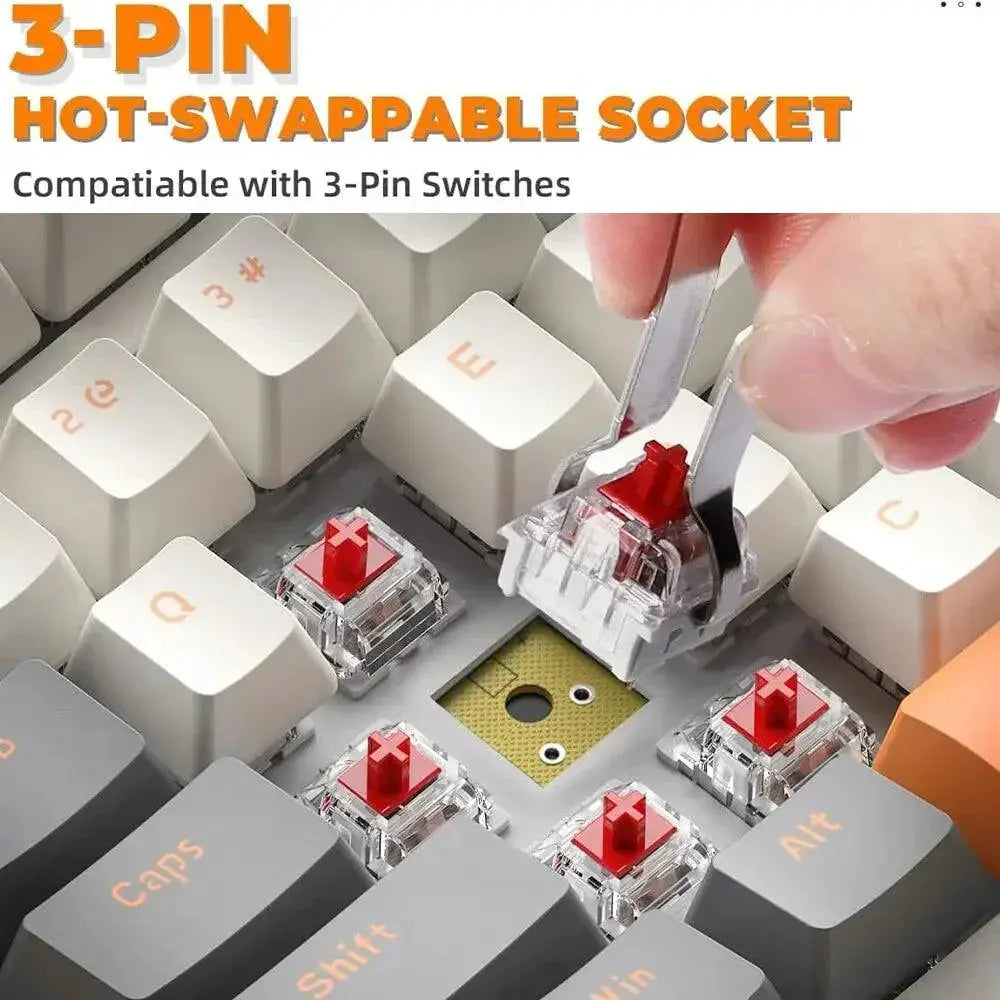 Bluetooth Dual Mode Keyboard For Ultimate Typing Performance