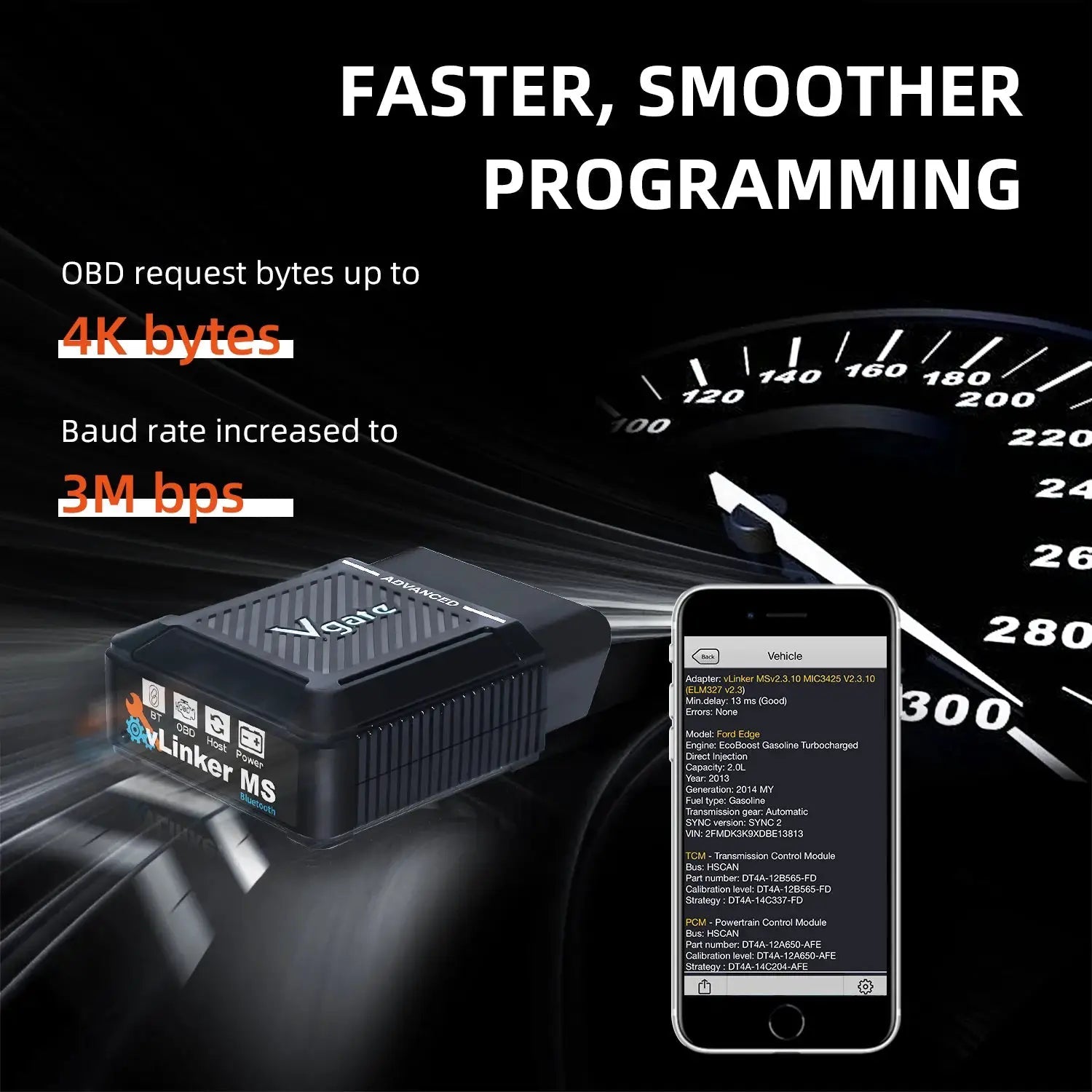 Bluetooth OBD2 Scanner for Car Diagnostics