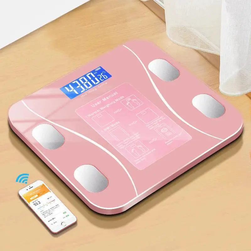 Bluetooth Smart Body Fat Scale for Health Metrics Tracking