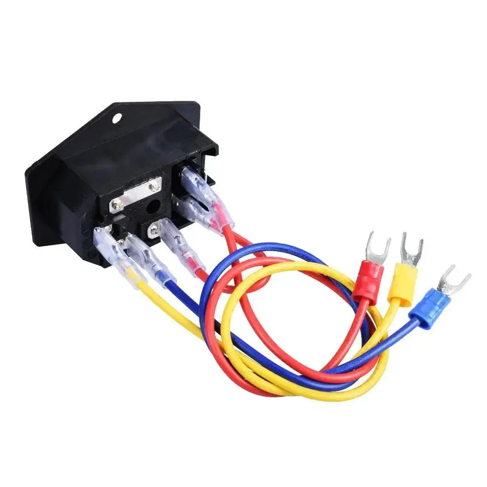Boat Rocker Switch And Power Outlet Upgrade For 3D Printer