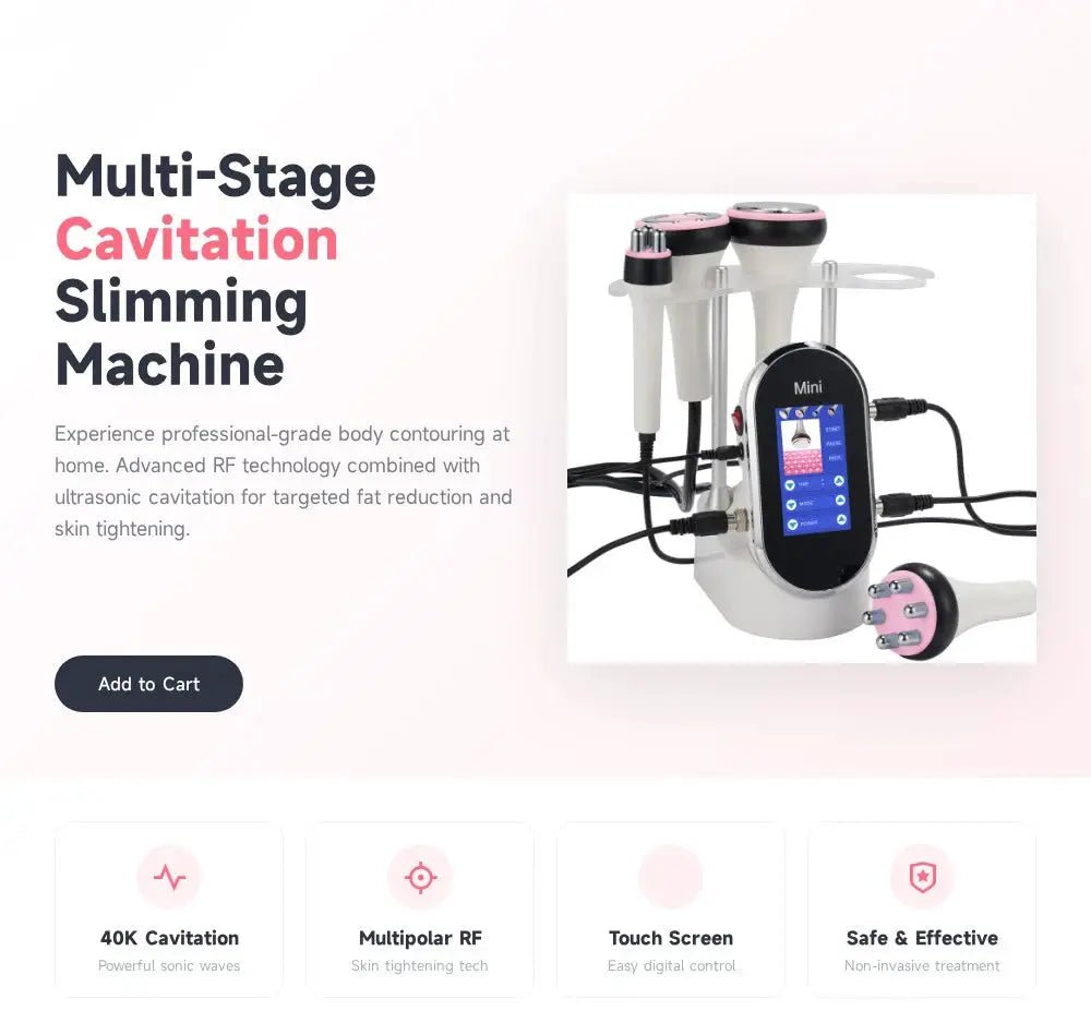Body Slimming Beauty Machine for Home Use