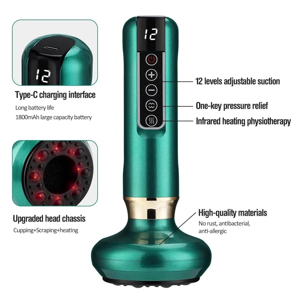 Body Slimming Infrared Cupping Massager