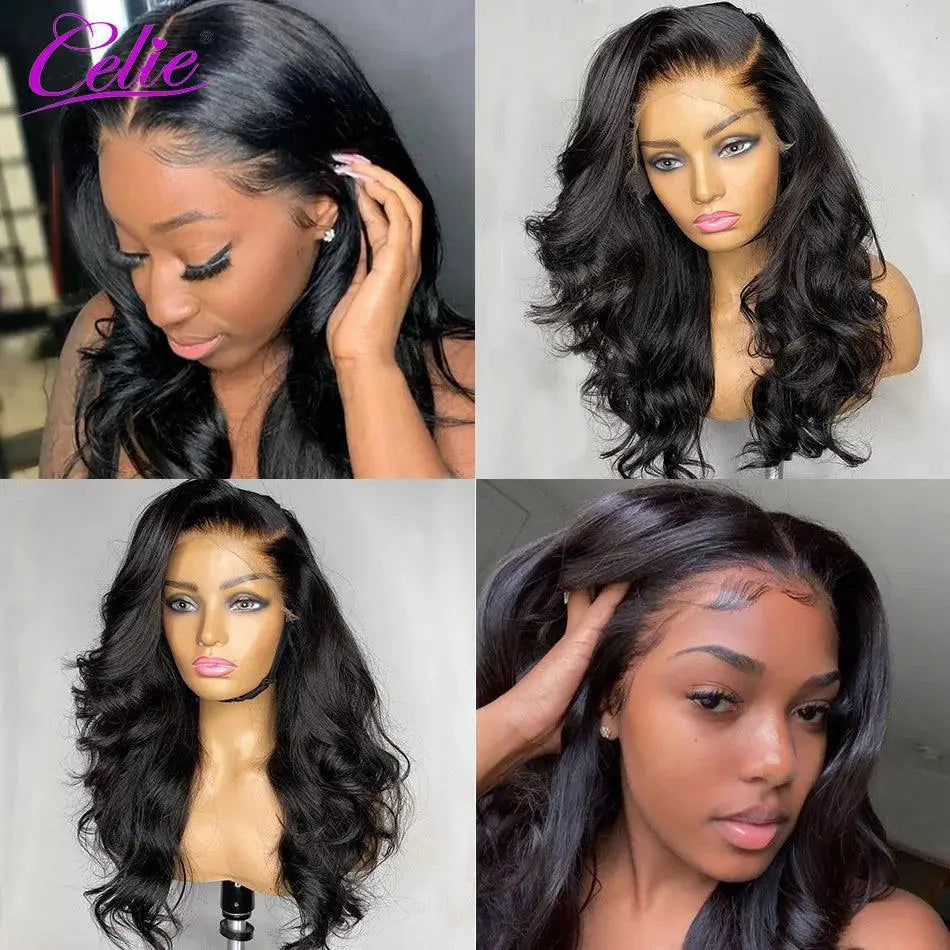 Body Wave Glueless Lace Front Wig Celie 5x5 HD Hair