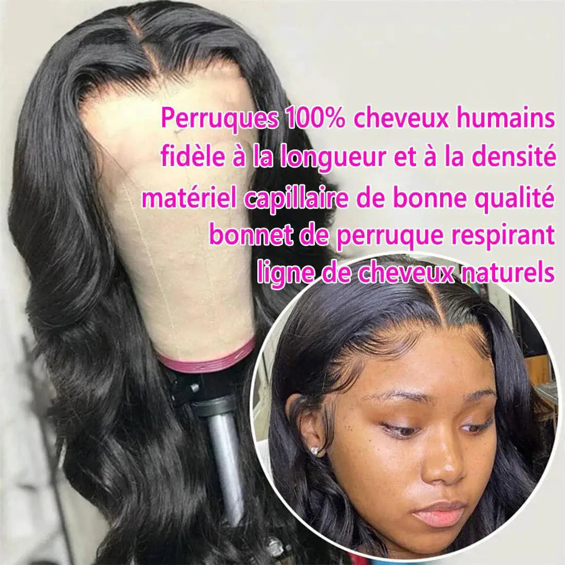 Body Wave Remy Human Hair Wig For Women Luxurious Look
