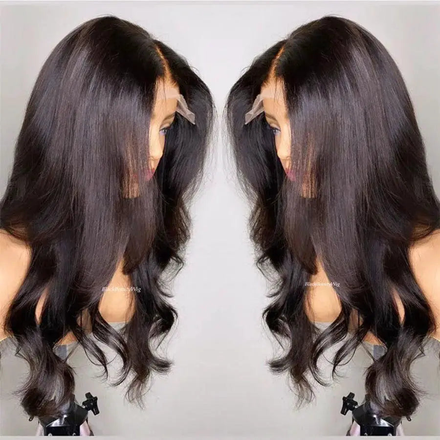 Body Wave Silk Base Full Lace Human Hair Wig Brazilian Remy