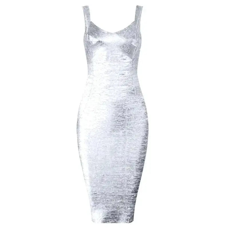 Bodycon Bandage Dress Elegant Evening Vestidos Fit